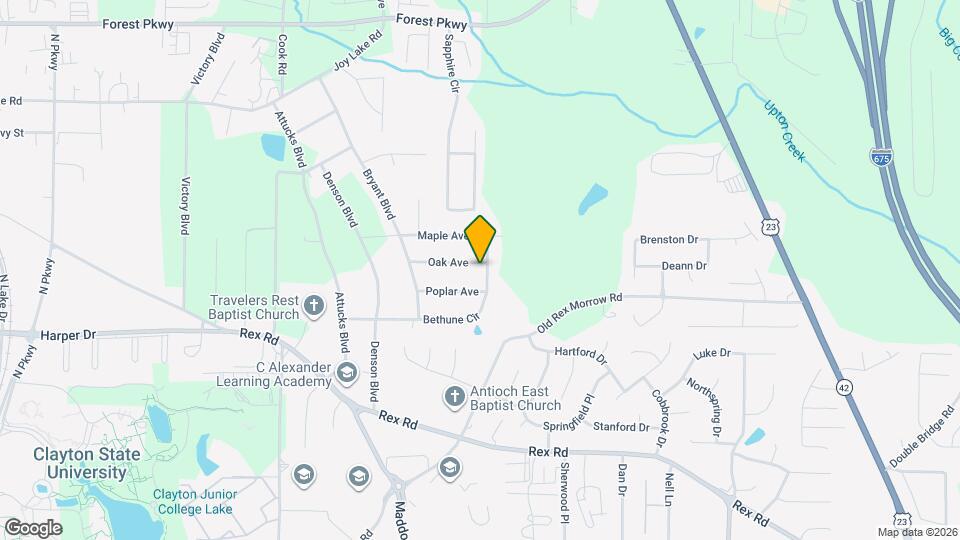 2412 Bethune Cir Map and Location Details