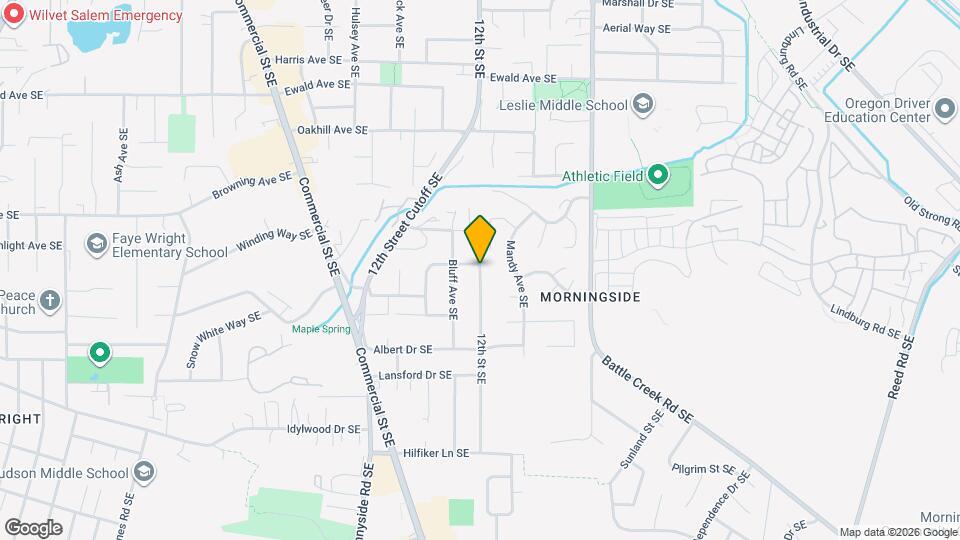 4001 12th St SE Map and Location Details