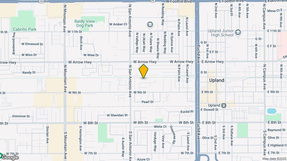 653 N Diamond Ct Map and Location Details