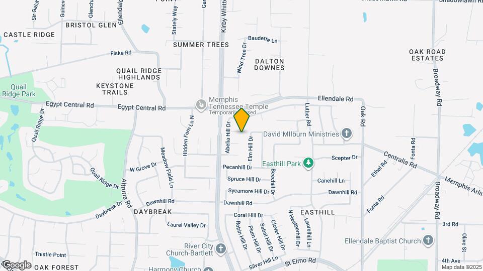 6815 Azalea Hill Cove Mapa y Detalles de la Ubicación