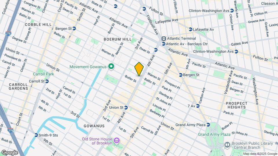 126 4th Avenue Mapa y Detalles de la Ubicación