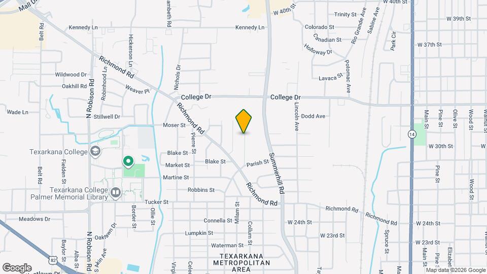 1121 Wheeler St Map and Location Details