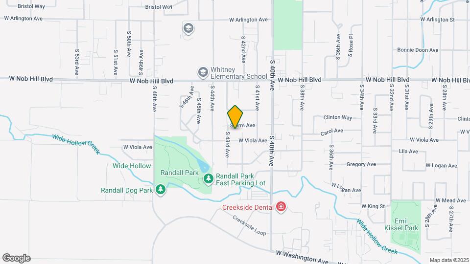 1213 S 43rd Ave, Unit B Map and Location Details