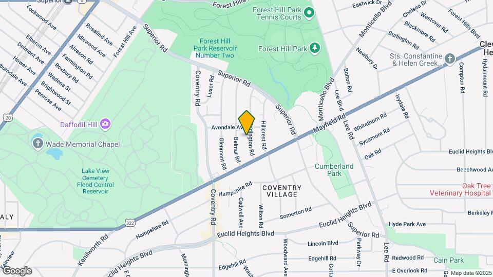 1652 Eddington Rd-Unit -unit 1 Map and Location Details