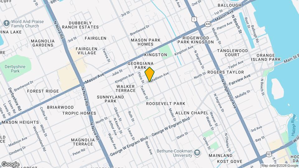 723 Madison Ave Map and Location Details