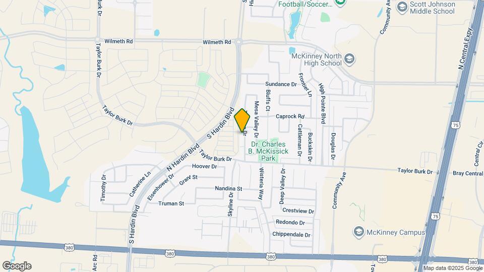 2617 Terrace Dr Map and Location Details