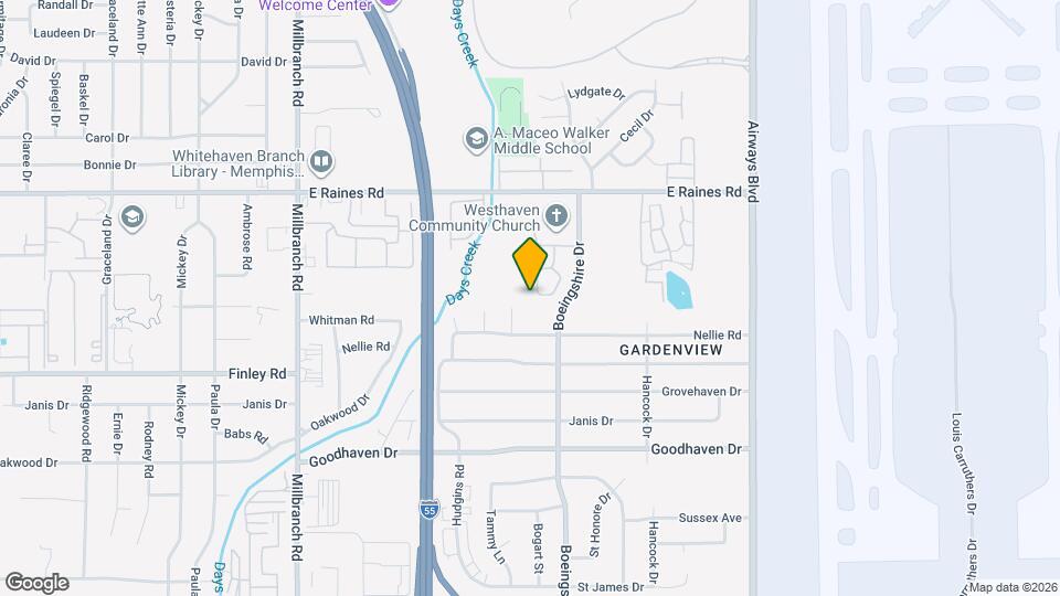 4250 Balboa Cir Map and Location Details