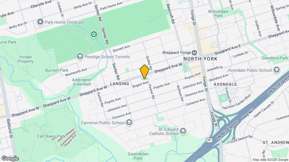 170 Bogert Ave Map and Location Details