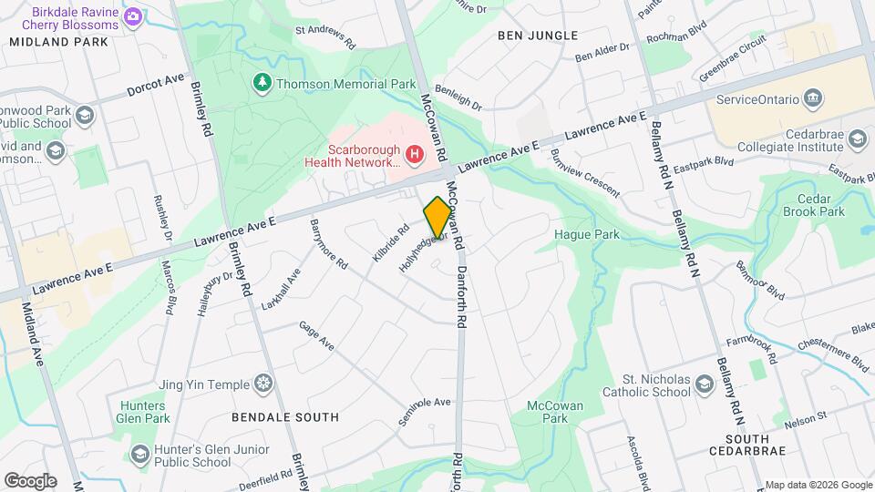 69 Hollyhedge Dr Map and Location Details