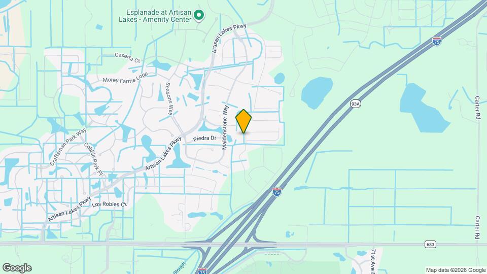 10557 Oakside Dr Map and Location Details