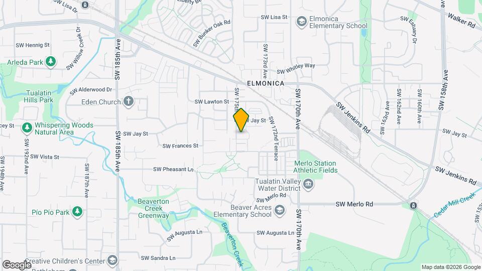 17461 SW Rose Petal Ln Map and Location Details