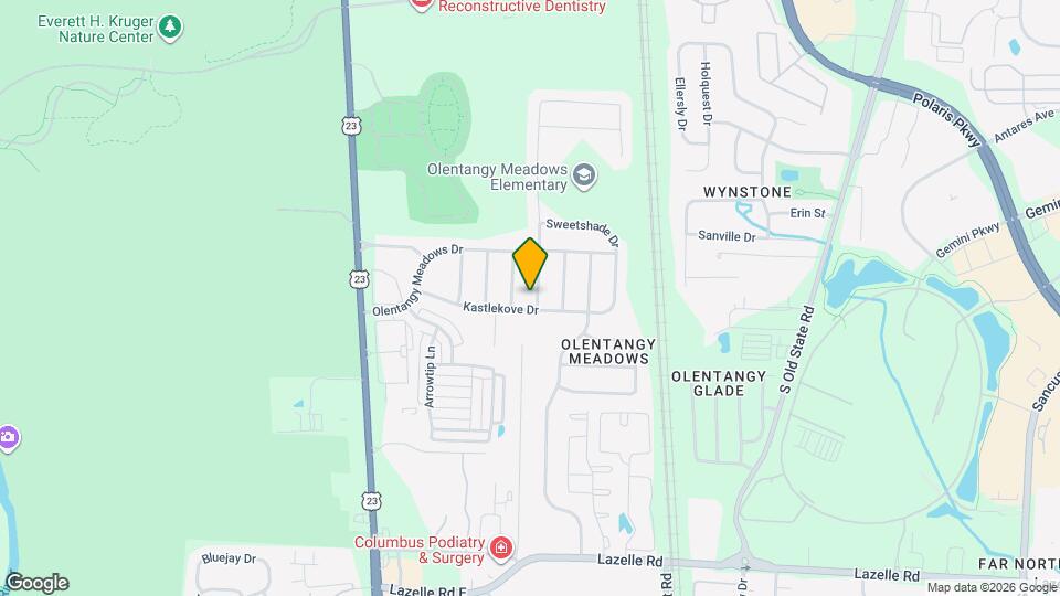 8805 Emerald Hill Dr Map and Location Details