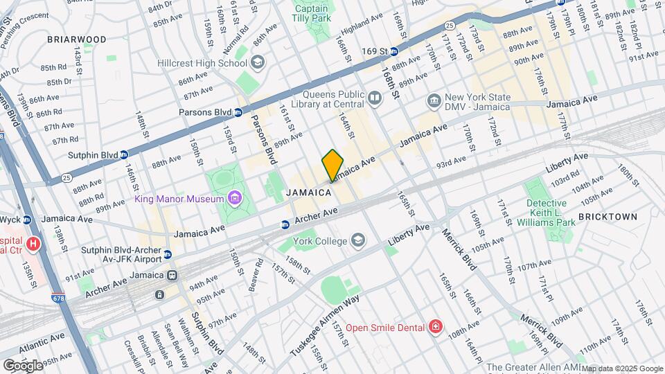 162-02 Jamaica Ave Map and Location Details