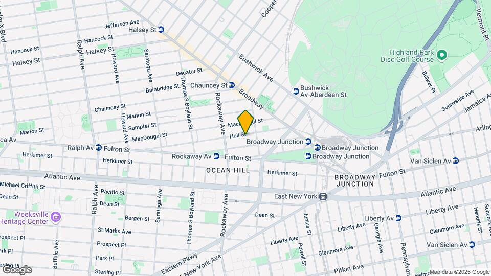 160 Hull St-Unit -3 Map and Location Details