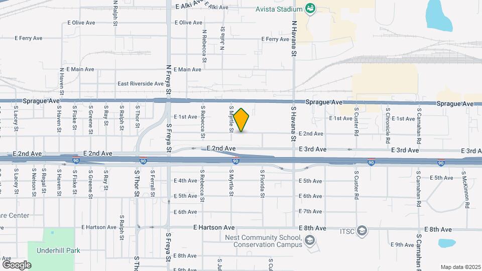 4018 E Pacific Ave Mapa y Detalles de la Ubicación