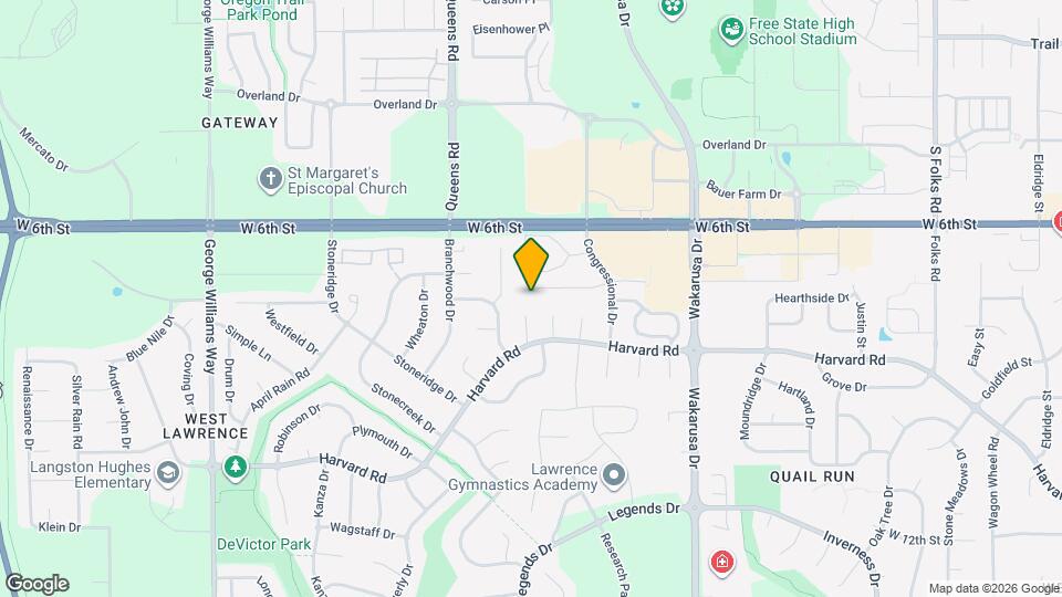 5217 Congressional Pl Map and Location Details