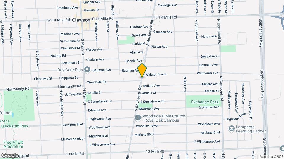 4200 Rochester Rd Map and Location Details