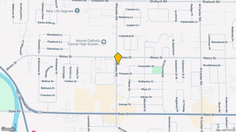 5705 Lessandro St Map and Location Details