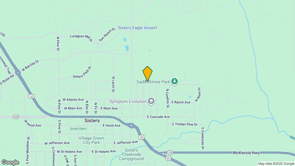 747 E Black Butte Ave Map and Location Details