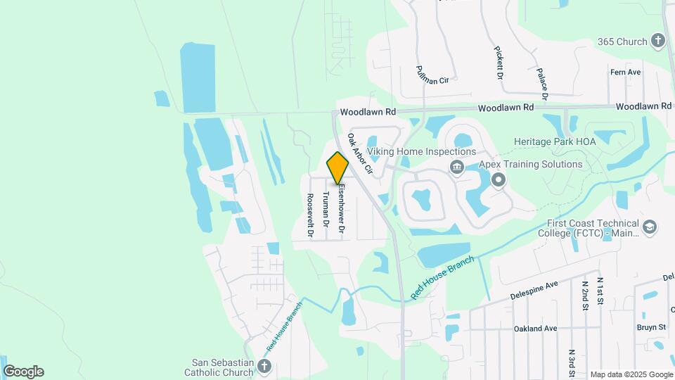 1303 Eisenhower Dr Map and Location Details