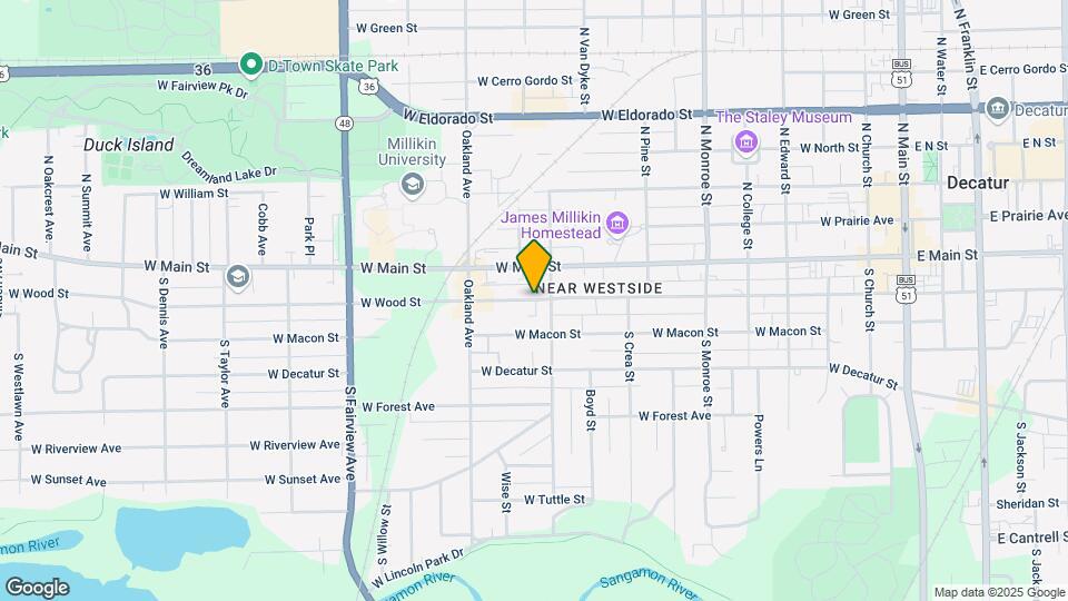 Woodford Apartments Map and Location Details