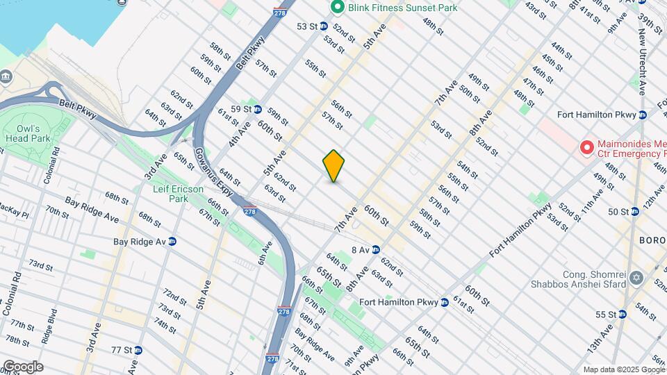 628 60th St Map and Location Details