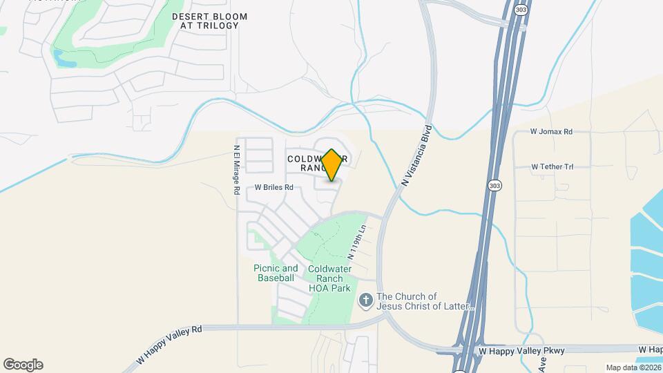 12034 W Briles Rd Map and Location Details