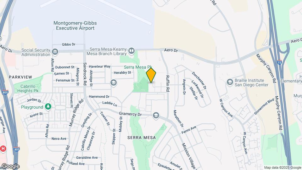 3456 Castle Glen Dr, Unit AAA Map and Location Details