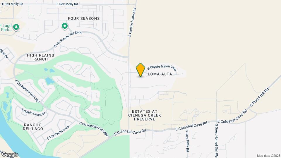 10607 S Cave Primrose Ct Map and Location Details