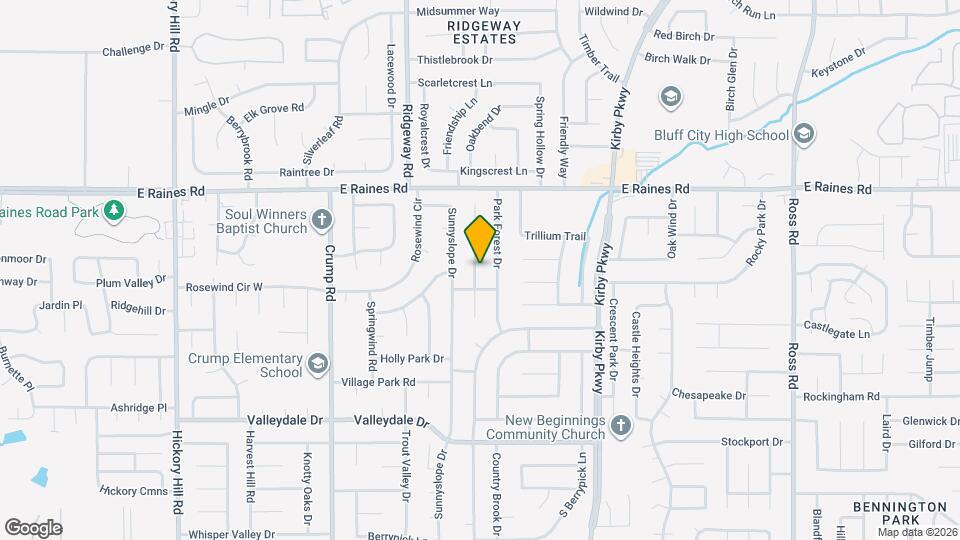 4270 Willow Park Dr Map and Location Details