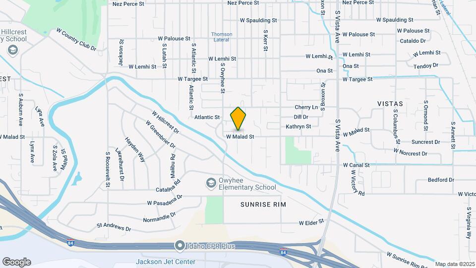 3262 W Malad St Mapa y Detalles de la Ubicación