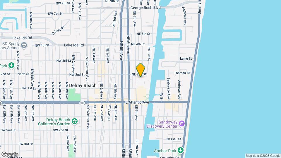 717 NE 1st Ct Map and Location Details