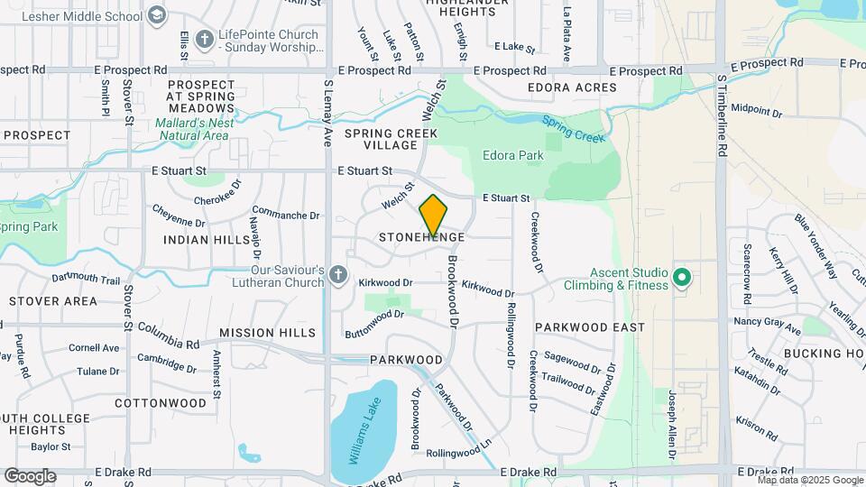 1324 Stoney Hill Dr Map and Location Details