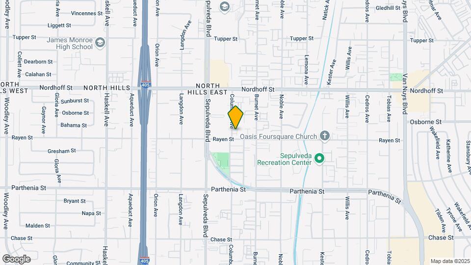 8914 Columbus Ave Map and Location Details