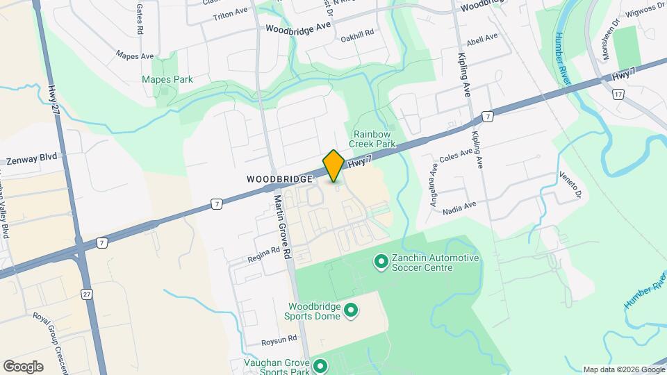24 Woodstream Blvd Map and Location Details
