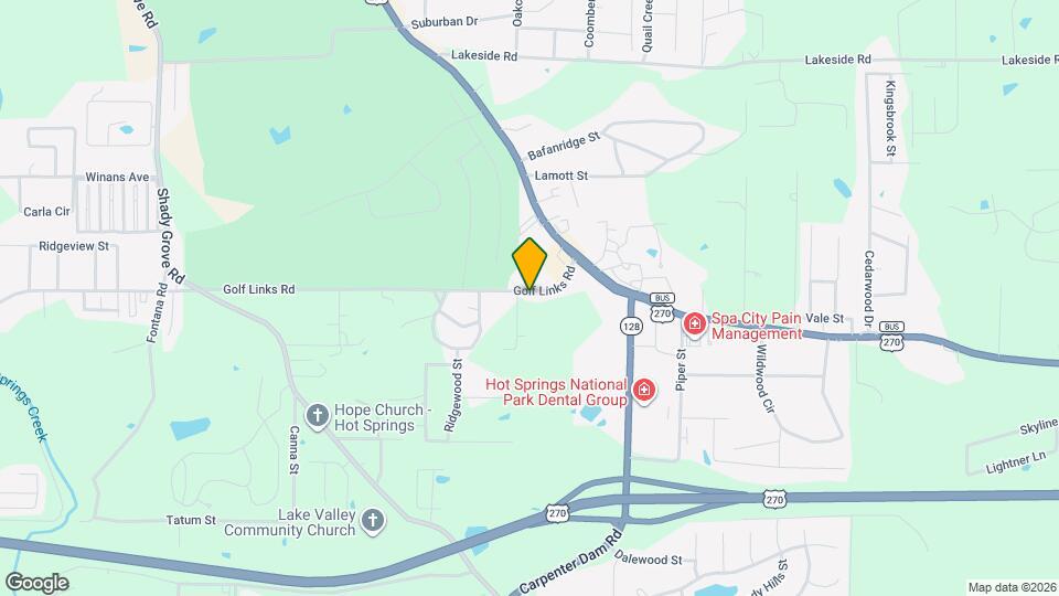 1314 Golf Links Rd, Unit B Map and Location Details