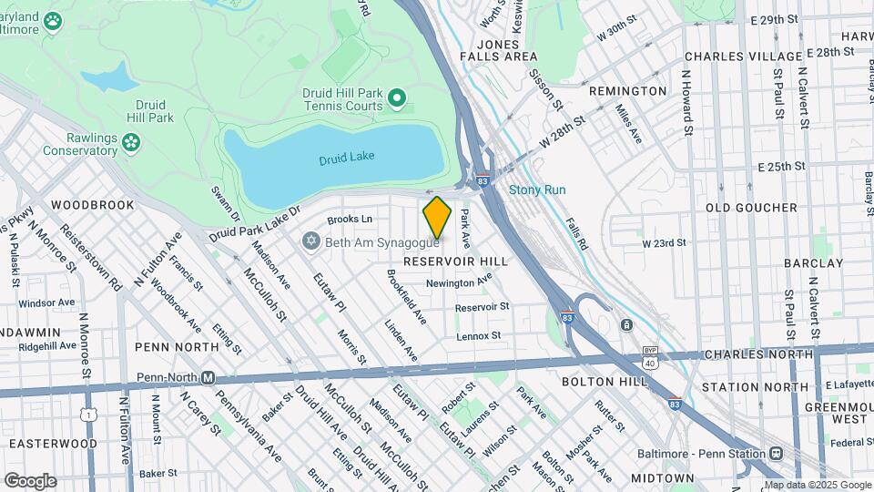 2420 Callow Ave Map and Location Details