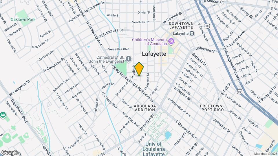 1120 S Washington St Mapa y Detalles de la Ubicación