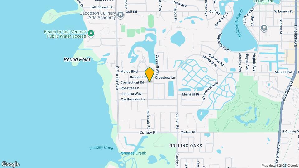 901 Peninsula Rd Map and Location Details