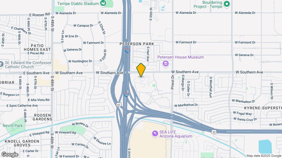 1704 W Village Way Map and Location Details
