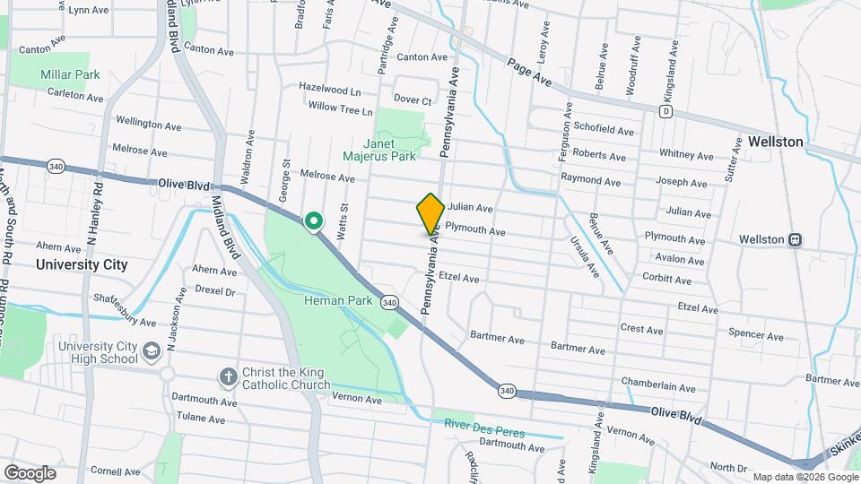 7001 Corbitt Ave Map and Location Details