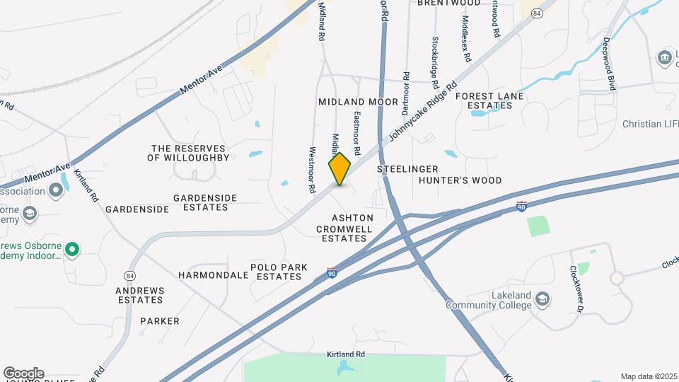 7364 Johnnycake Ridge Rd Map and Location Details