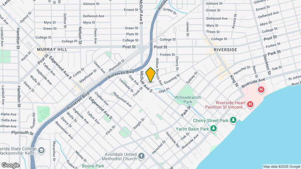 2979 Downing St Map and Location Details