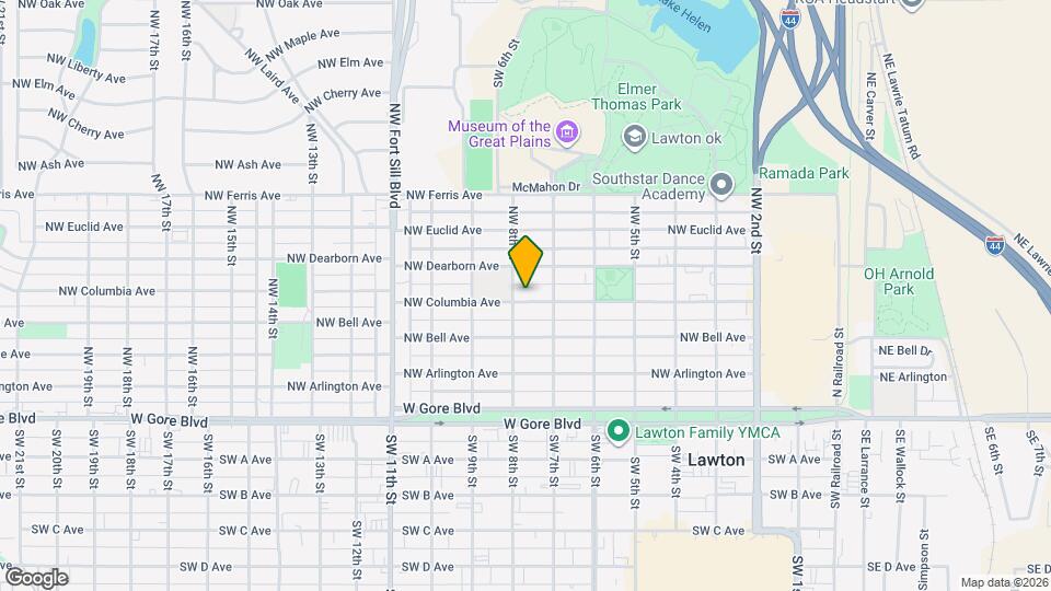711 NW Columbia Ave Map and Location Details