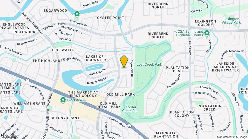 3511 Meadowcrest Ln Map and Location Details