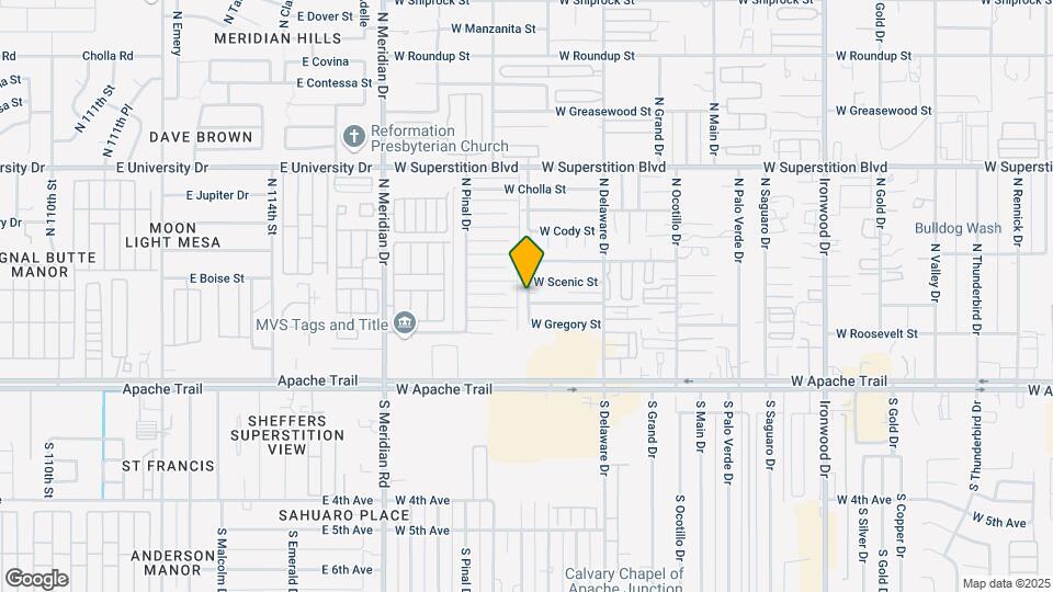 342 N Pinyon Dr Map and Location Details