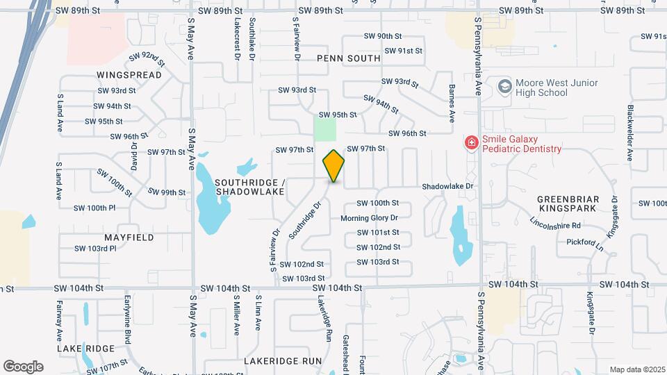 10008 Southridge Dr Map and Location Details