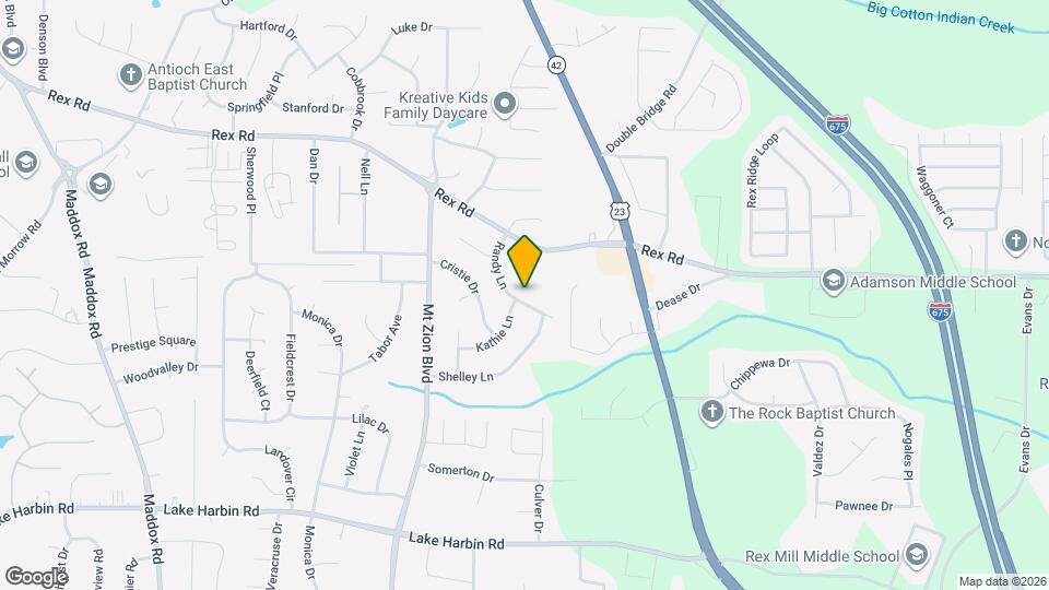 6030 Randy Ln Mapa y Detalles de la Ubicación