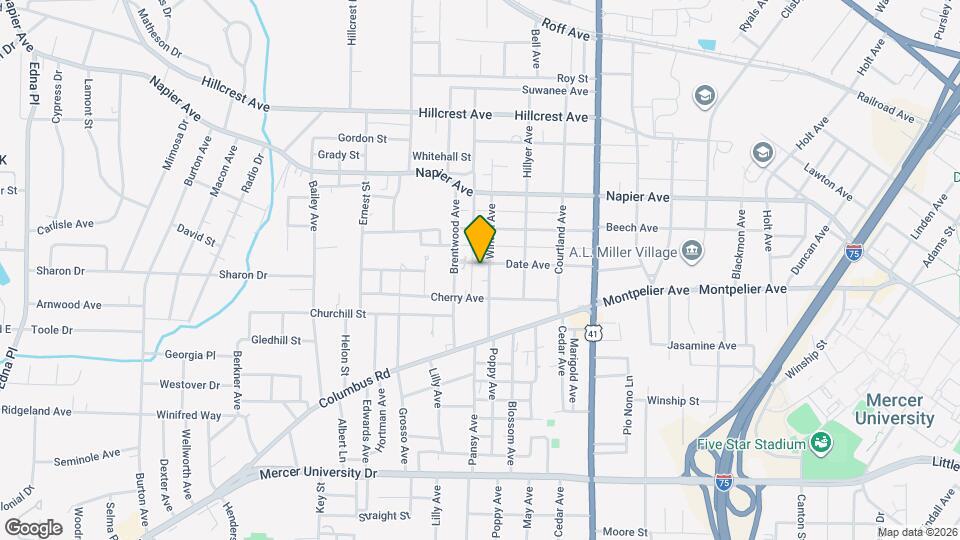 1329 Winton Ave Map and Location Details