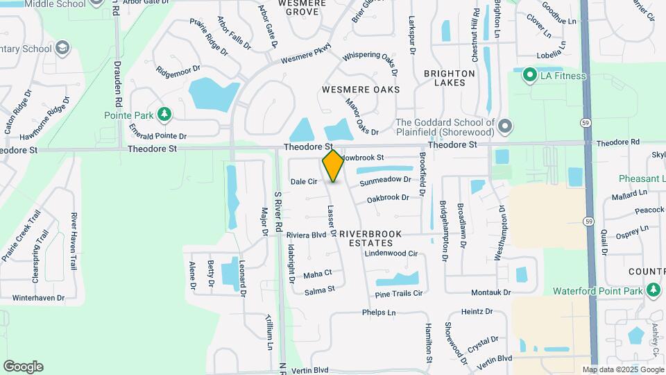 1420 Lasser Dr Map and Location Details
